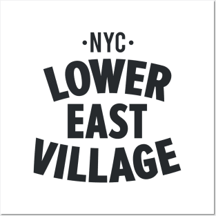 Lower East Village NYC Shirt - Manhattan - Urban Chic for Trendy Style Posters and Art